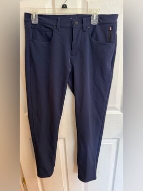 Fourlaps Traverse Slim Pants Navy Sz 31x30